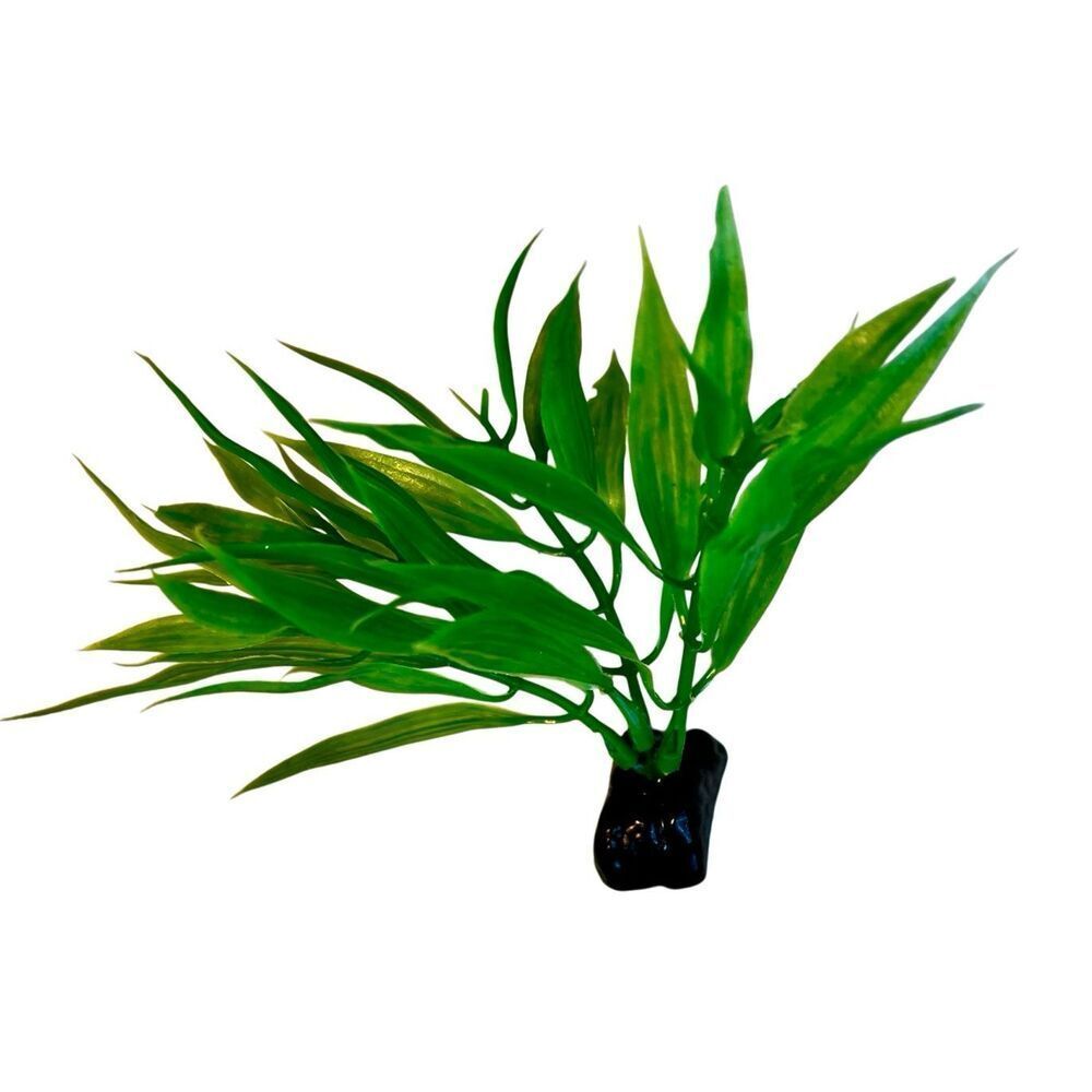 Green Grass Artificial Aquarium Water Plant Plastic Fish Tank Decoration